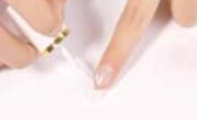 美甲教程之打造精致白蝶法式亮甲