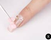 美甲教程之打造娇美佳人聚会美甲