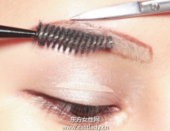 基础修剪眉毛技巧