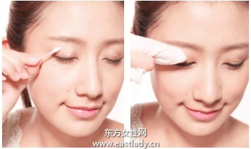 重涂眼影的补妆技巧