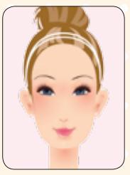 适合长形脸的眉毛画法