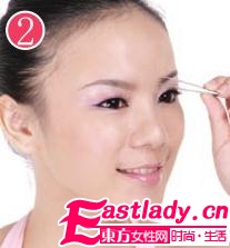 眉形设计之如何修整眉形