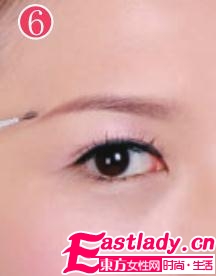 眉毛的画法之裸妆基础画眉法