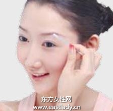 金喜善韩式眉毛画法