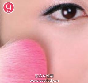 青春活力妆画法让青春的气息扑面而来