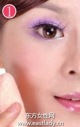 适合工作聚会的知性美女淡雅妆容画法