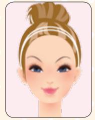 适合圆形脸的眉毛画法