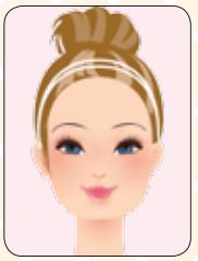 适合方形脸的眉毛画法