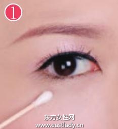 化妆教程之眼部如何快速补妆