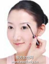 粗粗浓眉毛的画法打造个性风