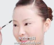 化妆教程之简单三步画眉法