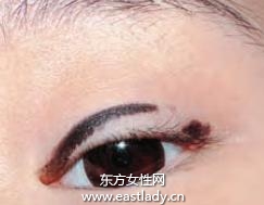 打造圆圆超萌眼睛眼线的画法