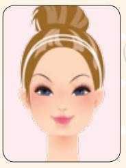 适合梨形脸的眉毛画法