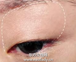 单眼皮MM橘紫混搭画出少女妆