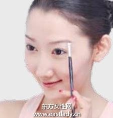 金喜善韩式眉毛画法