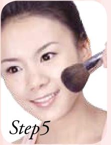 最简单的自然粉底妆法