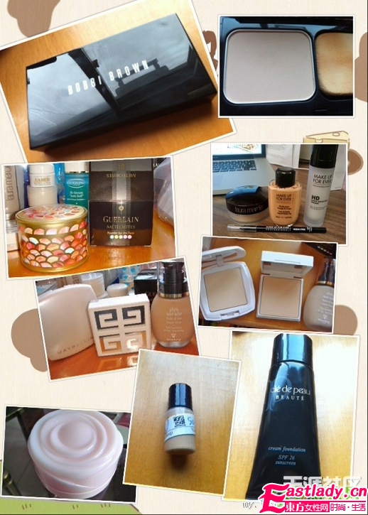 天涯彩妆达人力荐的底妆产品