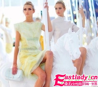 LV2012春夏秀场 清新纯美公主妆