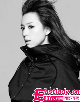 淡雅茉莉 张静初简约时尚妆容