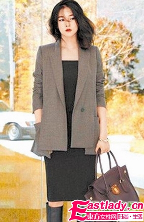 李英爱罕见烟熏妆 冷艳逼人