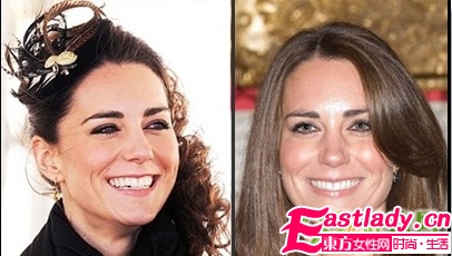 英国准王妃凯特·米德尔的婚礼妆