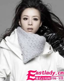 淡雅茉莉 张静初简约时尚妆容