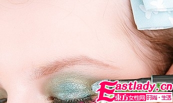 夏日清新海洋女神妆容