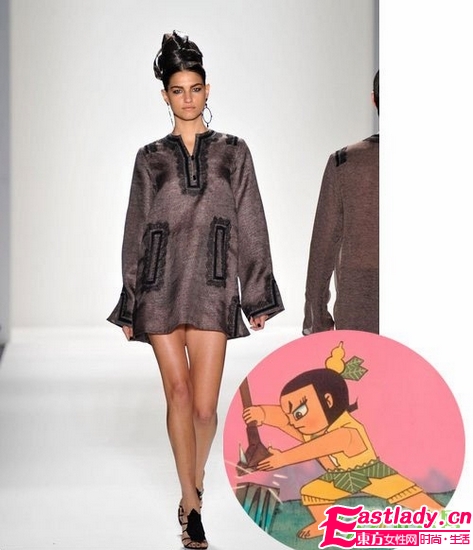 爆笑 酷似卡通的T台发型