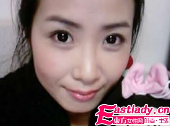 网友晒约会无暇甜美妆容步骤图