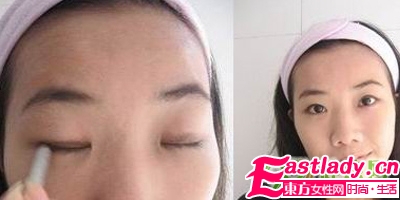 真人示范 韩MM裸妆步骤