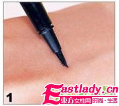 画眼线方法 令双眼又圆又大