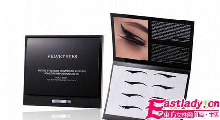 用贴的眼线 让T台妆容变简单