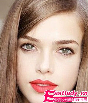 学范冰冰最魅惑的橘色妆容