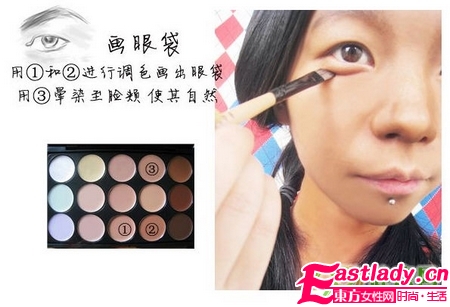 奇 美女化妆变身张震岳