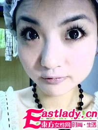 网络丑女变美女的化妆过程