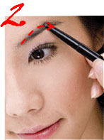 自信的眉型怎么画