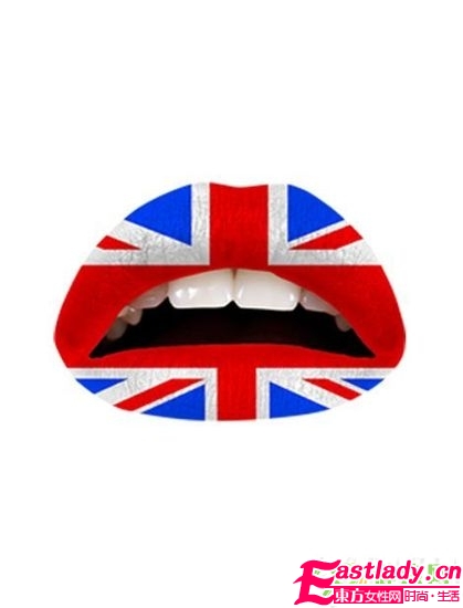 嘴唇纹身纸 用贴的唇膏