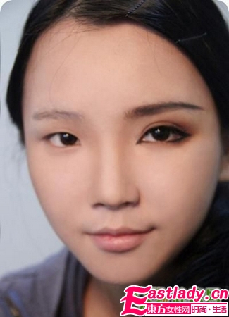 奇 看路人颜如何变美女 裸妆教学