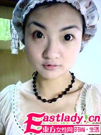 网络丑女变美女的化妆过程