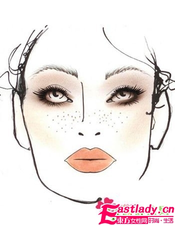 大地色彩妆掀起复古热潮