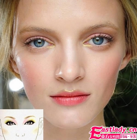 必看的眼影混搭色 最灿烂的眼妆