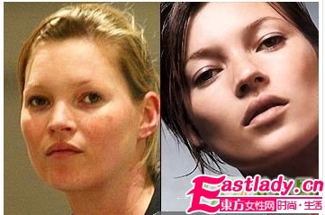 欧美女星神奇化妆术 堪比微整形