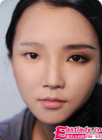 奇 看路人颜如何变美女 裸妆教学