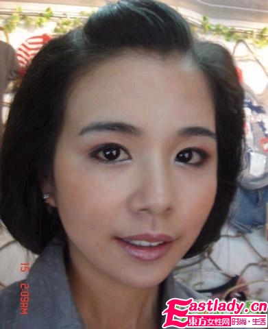 女人化妆前后的惊人变化