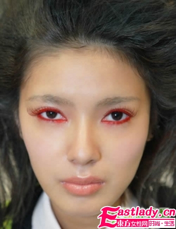 2012东京春夏时装周 T台彩妆