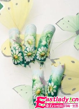 美甲刮起 韩风 带你走新潮韩国美甲