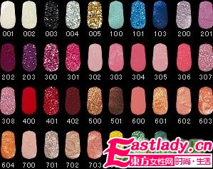 不同办公室MM适合的甲油颜色