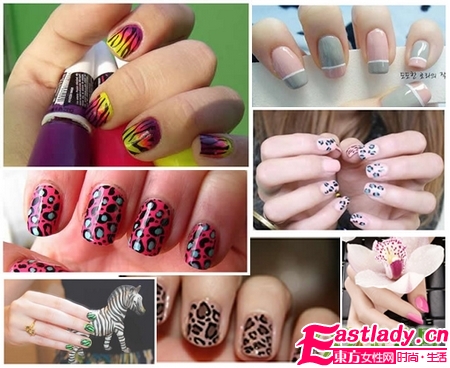 最炫酷的美甲彩绘