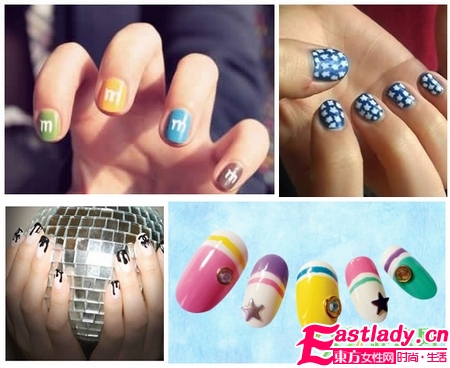 最炫酷的美甲彩绘
