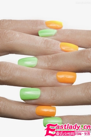 指甲形状与颜色的搭配